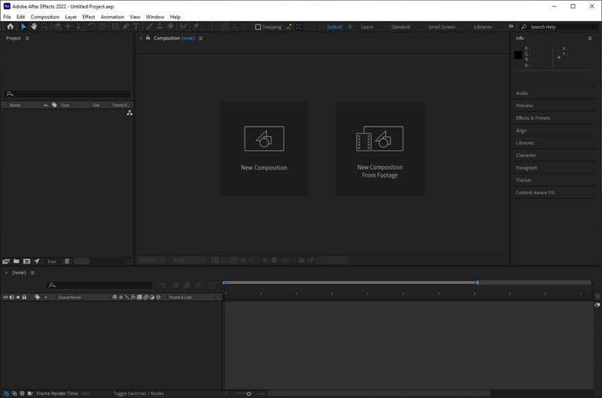 Adobe After Effects 2022 ล่าสุด (x64) ตัดต่อวิดีโอ ทำ CG โปรแกรม