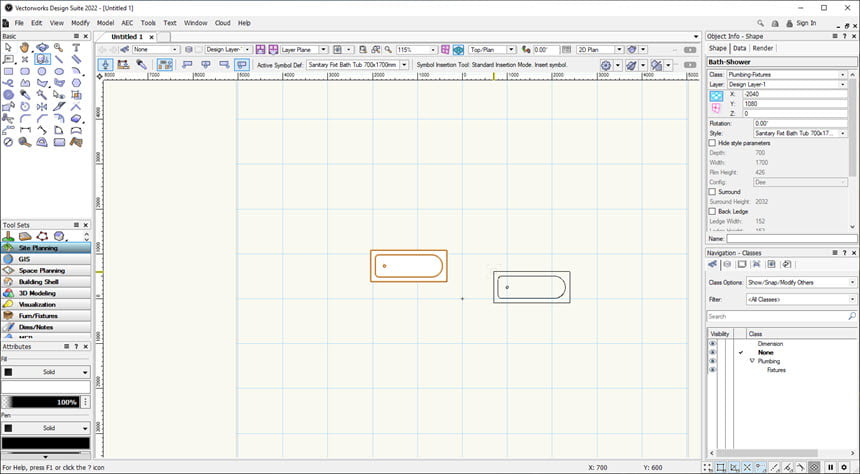 VectorWorks 2023 SP4 (x64) โปรแกรมเขียนแบบ CAD 2D / 3D