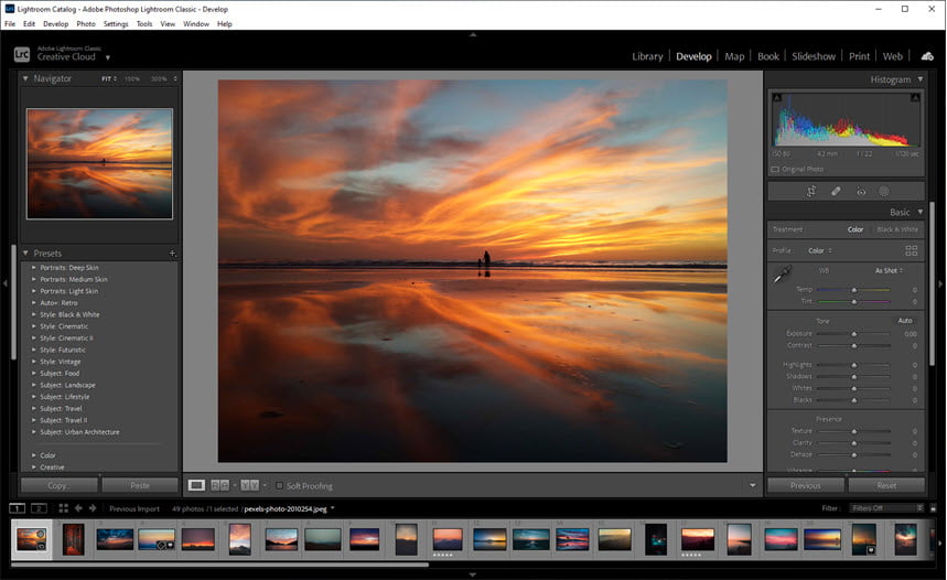 Adobe Lightroom Classic 2022 ล่าสุด โปรแกรมแต่งรูป ปรับโทนภาพ
