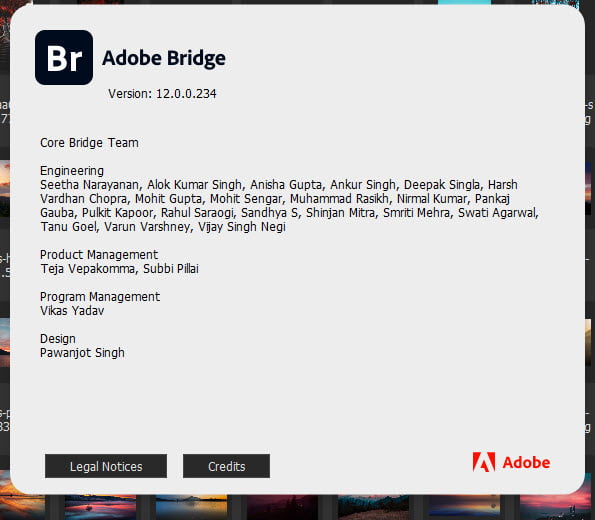 Adobe Bridge 2022 ล่าสุด จัดระเบียบไฟล์มัลติมีเดีย โปรแกรม