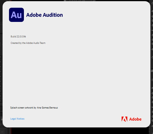 Adobe Audition 2022 ล่าสุด (x64) โปรแกรมตัดต่อเสียง