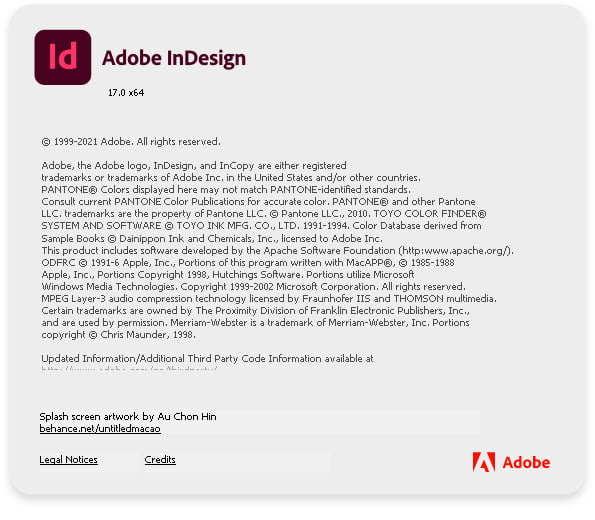 Adobe InDesign 2022 ล่าสุด (x64) โปรแกรมออกแบบสื่อสิ่งพิมพ์