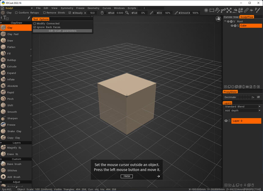 3DCoat 2025.13 โปรแกรมออกแบบ 3D สร้างโมเดล 3 มิติ