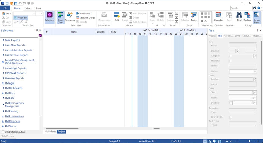 ConceptDraw OFFICE 10 ล่าสุด โปรแกรมสร้าง Mind Mapping / ไดอะแกรม