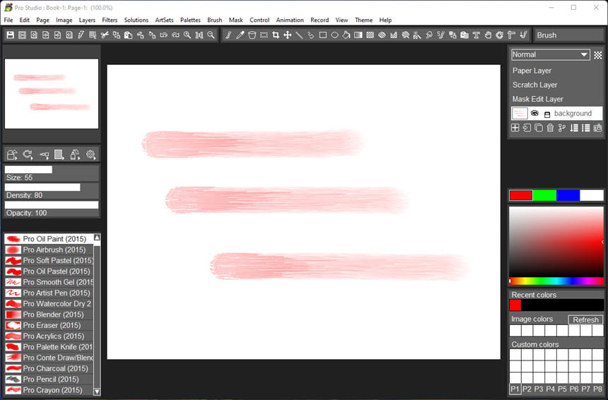TwistedBrush Pro Studio 26.05 โปรแกรมวาดภาพ