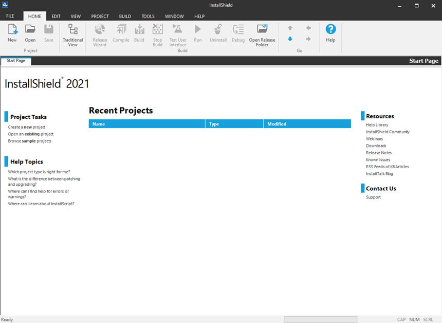InstallShield 2021 ล่าสุด Premier Edition 27 โปรแกรมสร้างไฟล์ Setup