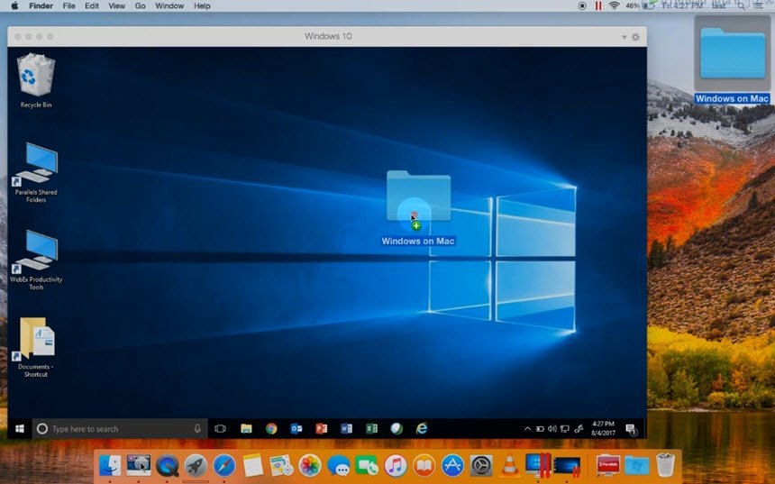 Parallels Desktop macOS จำลอง Windows บน Mac ล่าสุด โปรแกรม