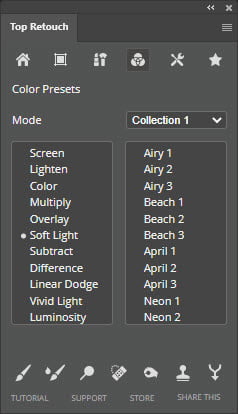Top Retouch 1 ล่าสุด for Photoshop (Win/macOS) ปลั๊กอิน Retouch Panel สำหรับ Photoshop ฟรี โปรแกรม