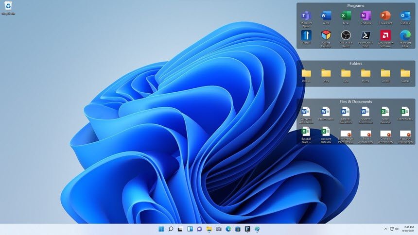 Stardock Fences 6.46 โปรแกรมจัดระเบียบหน้าจอ Desktop