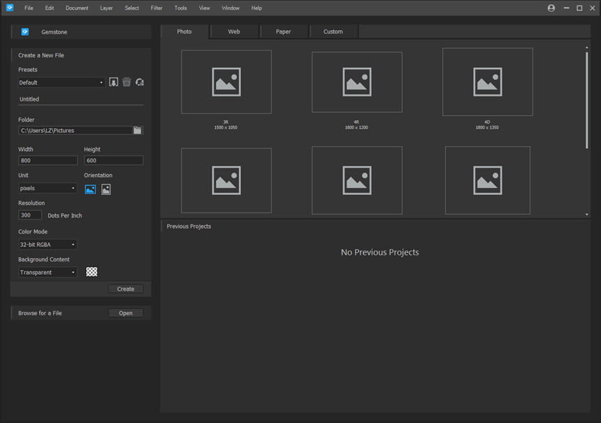ACDSee Gemstone Photo Editor 16 ล่าสุด โปรแกรมแต่งรูปภาพและทำกราฟิกอัจฉริยะ