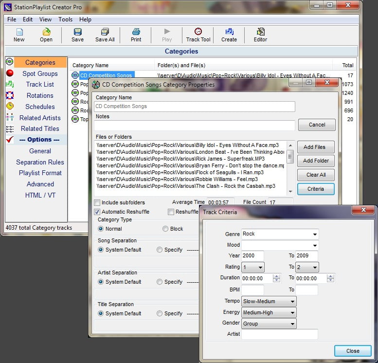 StationPlaylist Creator Pro 6 ล่าสุด โปรแกรมจัดตารางเวลาเล่นเพลง