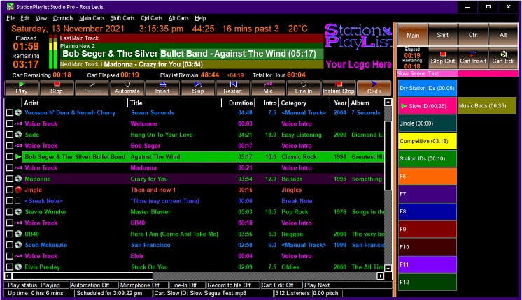 StationPlaylist Studio Pro 6 ล่าสุด โปรแกรมกระจายเสียงวิทยุออนไลน์ ฟรี