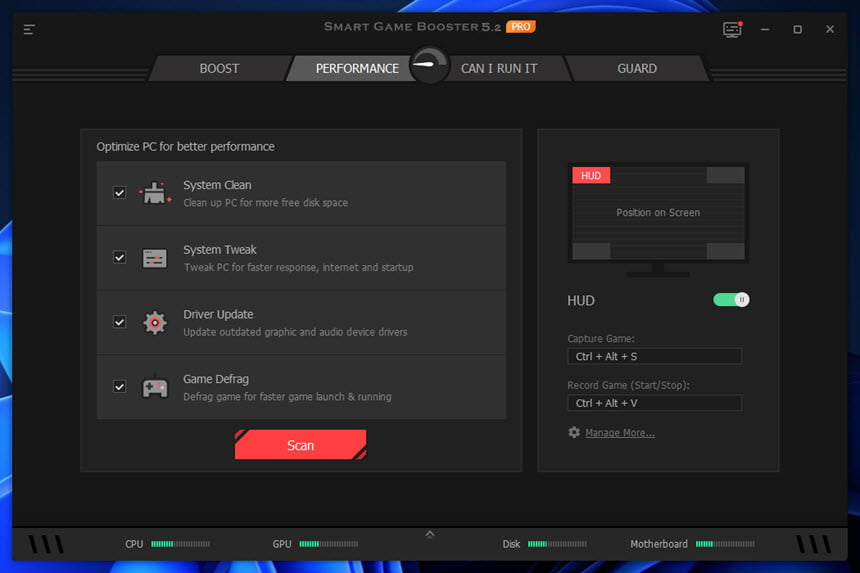 Smart Game Booster Pro 5 ล่าสุด โปรแกรมบูสท์ PC เล่นเกมไม่กระตุก
