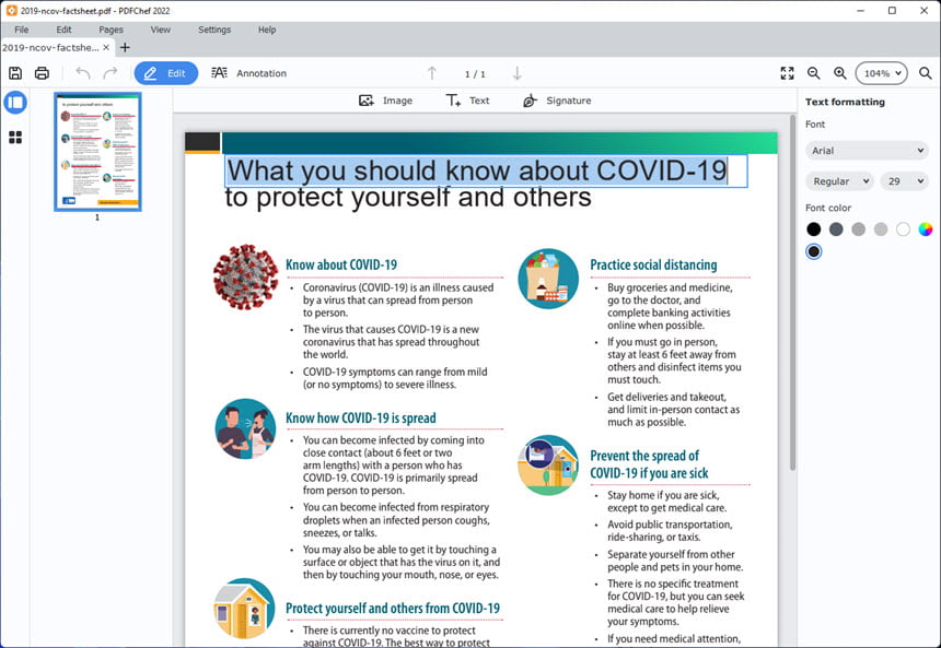 Movavi PDFChef 22.2 โปรแกรม PDF มัลติฟังก์ชั่น อ่าน/แก้ไข/แปลงไฟล์ ครบวงจร ฟรี