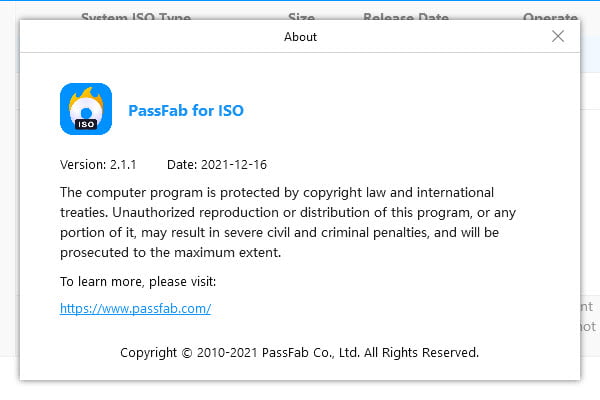PassFab for ISO 2 ล่าสุด โปรแกรมสร้าง USB Boot / CD Boot ฟรี
