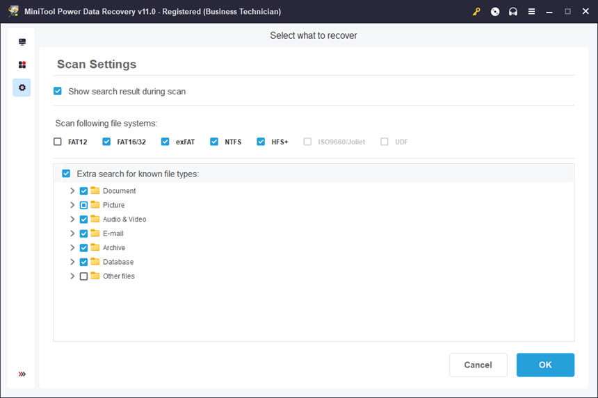 MiniTool Power Data Recovery 12.9 + Boot ISO โปรแกรมกู้ข้อมูลขั้นเทพ