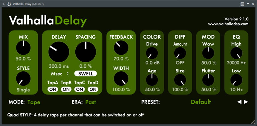 ValhallaDSP Bundle 2025.12 ชุดปลั๊กอิน VST สำหรับทำเพลง โปรแกรม