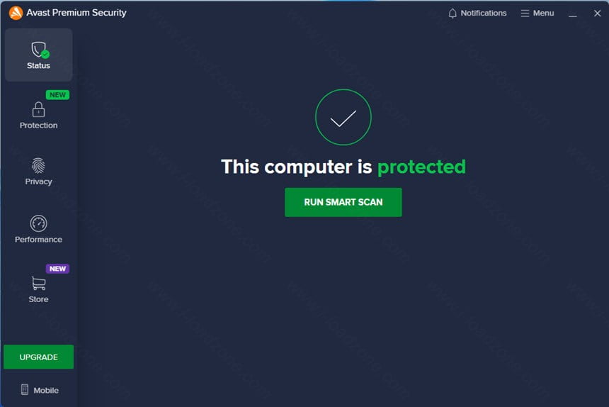 Avast Premium Security 26, version 2.6198a (latest version), is an all-round antivirus program.
