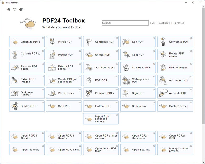 PDF24 Creator 11 ล่าสุด โปรแกรมจัดการ PDF ครบวงจร ฟรี