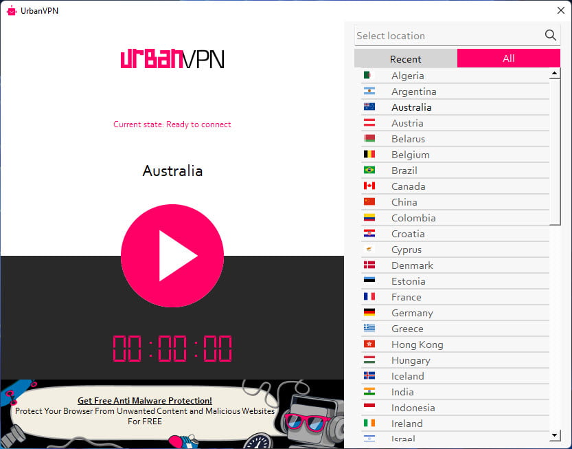 Urban VPN 5 ล่าสุด โปรแกรม VPN ฟรี ซ่อน IP จริง