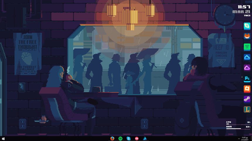 Rainmeter 4 ล่าสุด โปรแกรมแต่งหน้าจอคอมพิวเตอร์และวิดเจ็ตอัจฉริยะยอดนิยม