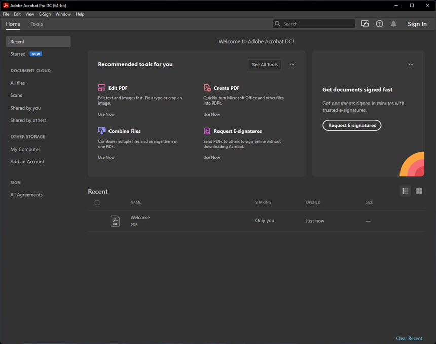 Adobe Acrobat Pro DC 2026 ล่าสุด โปรแกรมจัดการไฟล์ PDF ระดับมาตรฐานโลก