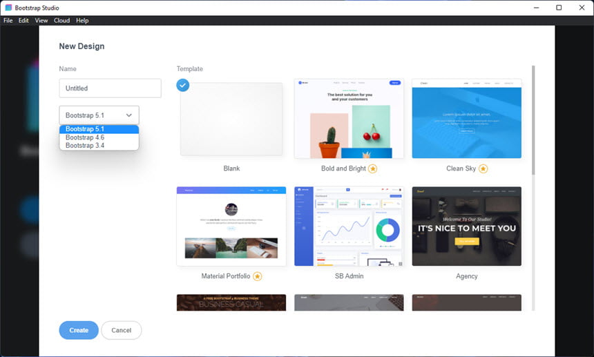 Bootstrap Studio 8.0 โปรแกรมออกแบบเว็บไซต์