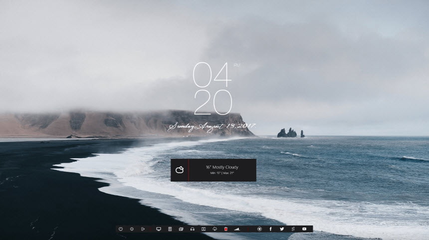 Rainmeter 4 ล่าสุด โปรแกรมแต่งหน้าจอคอมพิวเตอร์และวิดเจ็ตอัจฉริยะยอดนิยม