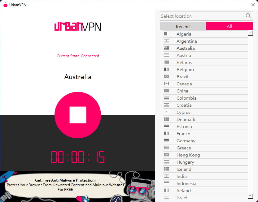 Urban VPN 5 ล่าสุด โปรแกรม VPN ฟรี ซ่อน IP จริง