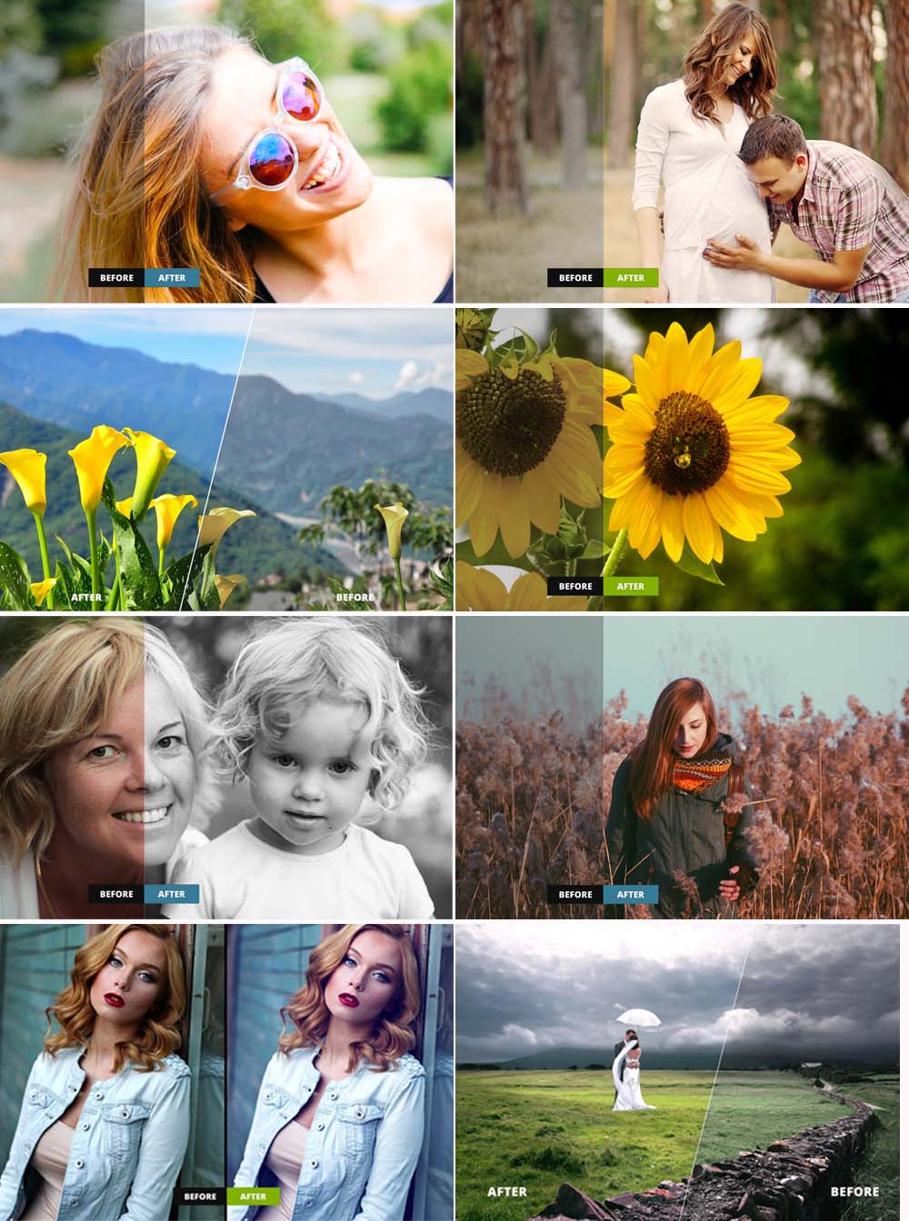 1000พร้อม Lightroom Preset Bundle ชุดรวม Presets ระดับมือโปร สำหรับ Lightroom ฟรี โปรแกรม