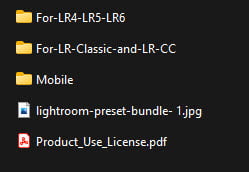 1000พร้อม Lightroom Preset Bundle ชุดรวม Presets ระดับมือโปร สำหรับ Lightroom ฟรี โปรแกรม
