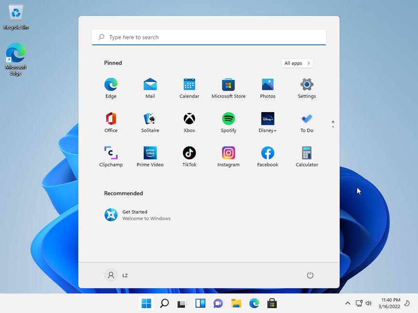 Windows 11 22H2 .2134 MSDN (Pre-Act) x64 วินโดวส์ 11 ล่าสุด โปรแกรม