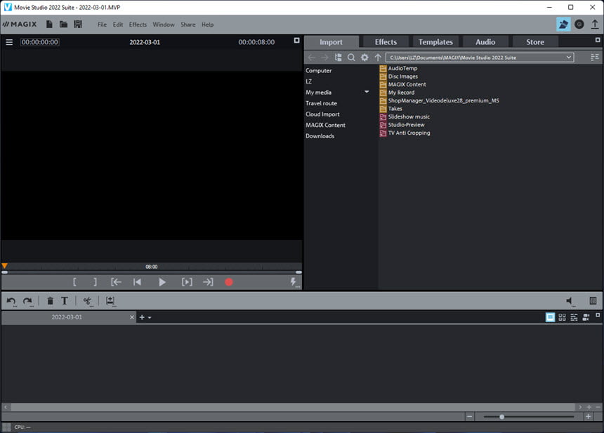 MAGIX Movie Studio 2024 ล่าสุด Suite โปรแกรมตัดต่อวิดีโอ
