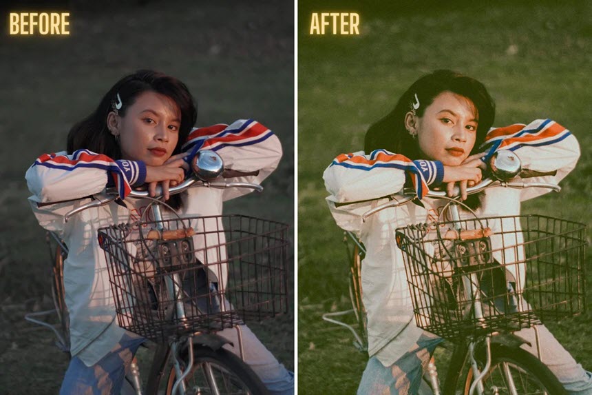 CreativeMarket – 1970s Lightroom Presets Collection ชุดรวม Presets ย้อนยุค Lightroom ฟรี โปรแกรม