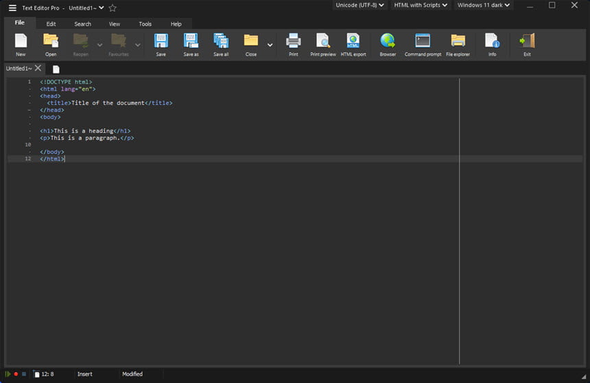 Text Editor Pro 26 ล่าสุด โปรแกรมเขียนโค้ด Text Editor ฟรี