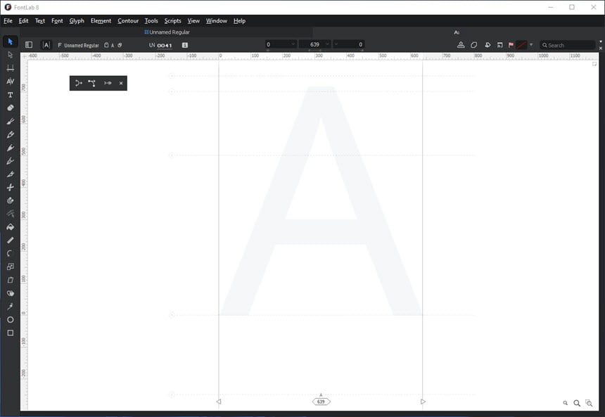 FontLab 8 ล่าสุด โปรแกรมออกแบบฟอนต์