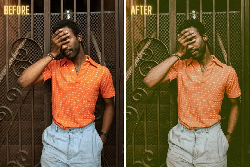 CreativeMarket – 1970s Lightroom Presets Collection ชุดรวม Presets ย้อนยุค Lightroom ฟรี โปรแกรม