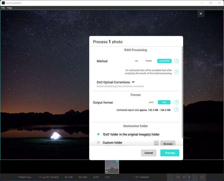 DxO PureRAW 5 ล่าสุด โปรแกรมประมวลผลไฟล์ RAW
