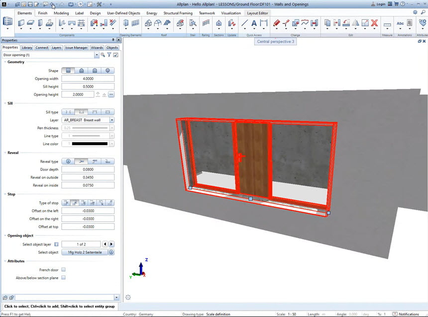 Allplan 2022 ล่าสุด (x64) โปรแกรมออกแบบ 3D CAD BIM