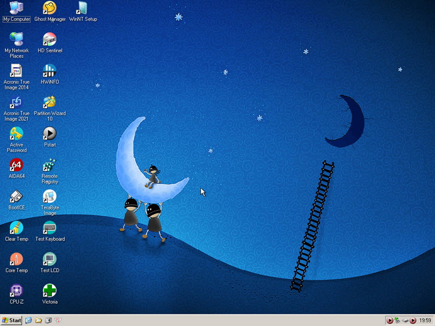 Anhdv Boot 2024 ล่าสุด Premium แผ่น Boot WinPE อเนกประสงค์ โปรแกรม