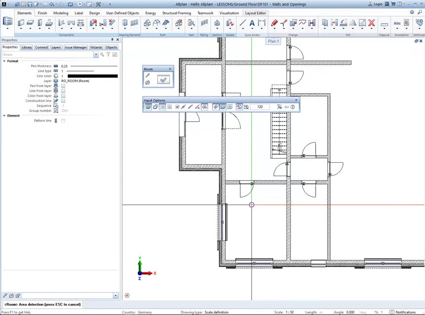 Allplan 2022 ล่าสุด (x64) โปรแกรมออกแบบ 3D CAD BIM