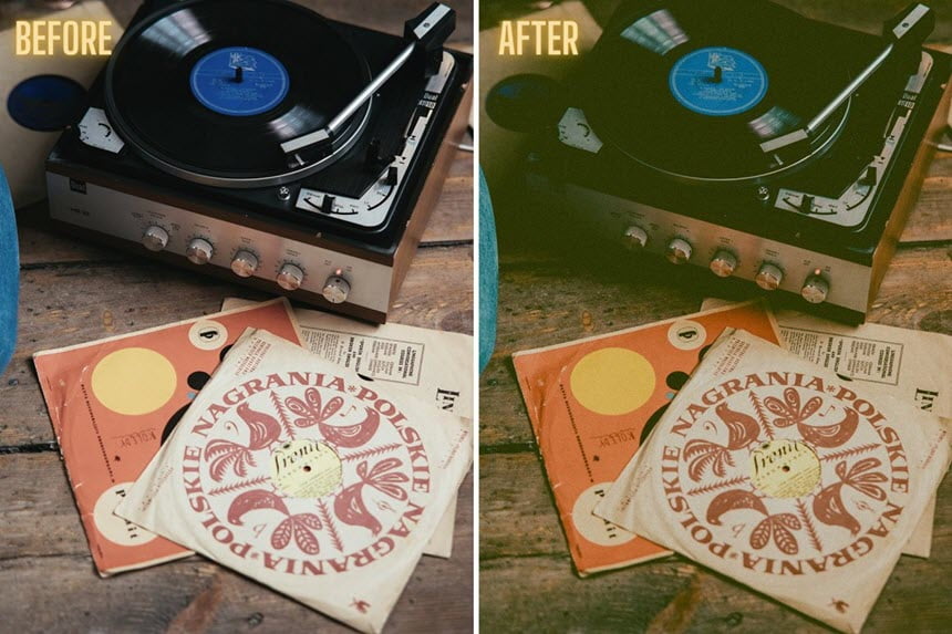 CreativeMarket – 1970s Lightroom Presets Collection ชุดรวม Presets ย้อนยุค Lightroom ฟรี โปรแกรม