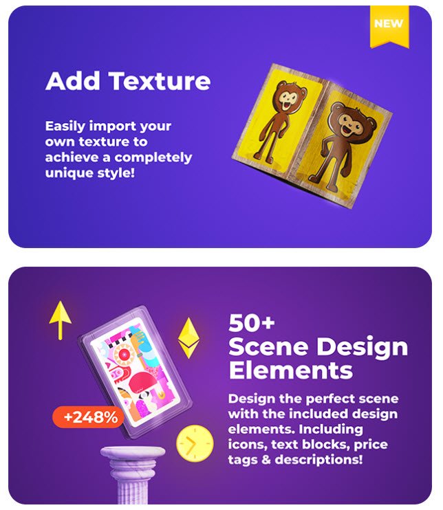 Videohive – NFT Kit โปรเจค After Effects สร้างงานวิดีโอโปรโมต NFT ฟรี โปรแกรม