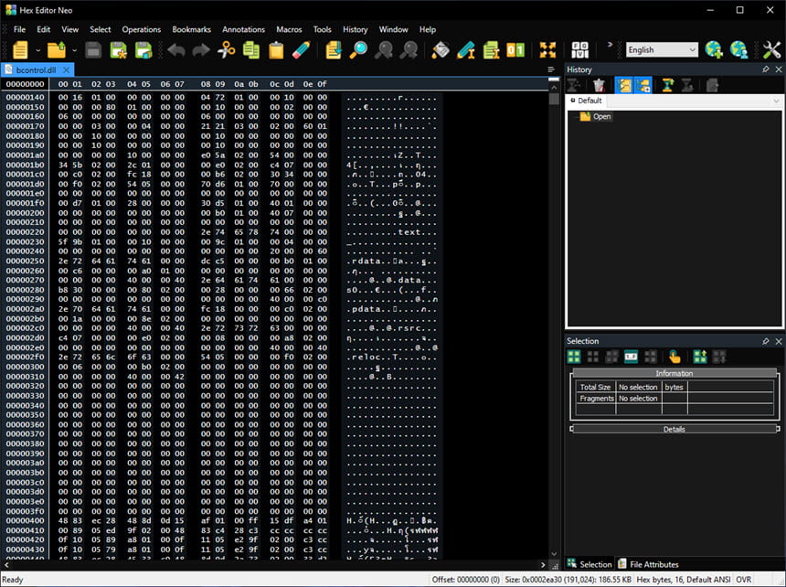 Hex Editor Neo Ultimate 8 ล่าสุด โปรแกรมแก้ไขไฟล์ Binary และ Hex ระดับมืออาชีพ
