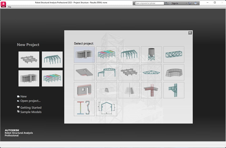 Autodesk Robot Structural Analysis Professional 2023 วิเคราะห์และออกแบบโครงสร้าง 2D / 3D ฟรี โปรแกรม