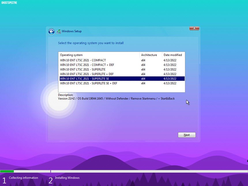 Windows 10 Enterprise 2021 LTSC 19044.1645 SuperLite (x64) วินโดวส์ 10 เบา ไม่หนักเครื่อง ฟรี โปรแกรม