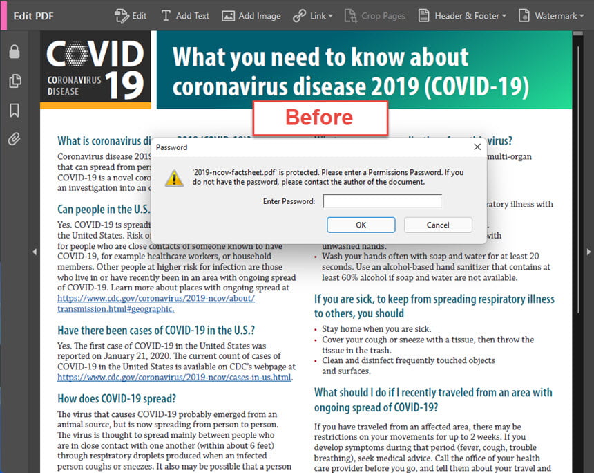 PDF รหัสผ่าน Remover 7 ล่าสุด โปรแกรมลบรหัสผ่านไฟล์ PDF
