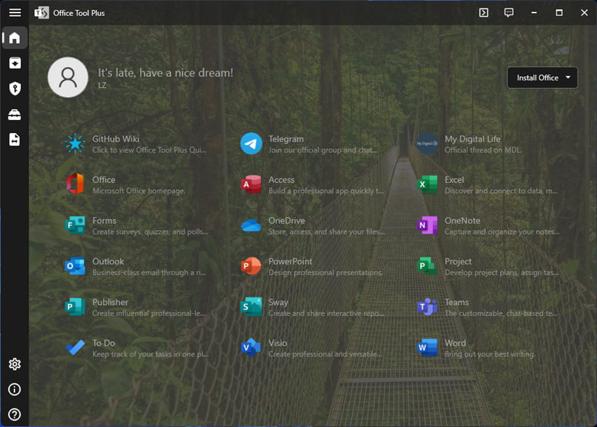 Office Tool Plus 11 ล่าสุด โปรแกรมติดตั้ง Office ทุกรุ่น ภาษาไทย