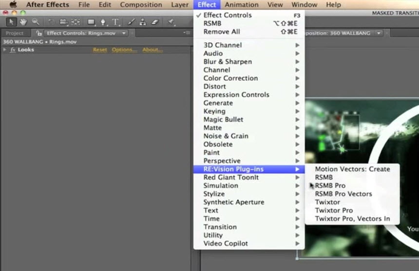 ReelSmart Motion Blur Pro (RSMB) 6 ล่าสุด ปลั๊กอิน Ae / Pr สำหรับทำ motion blur ฟรี โปรแกรม