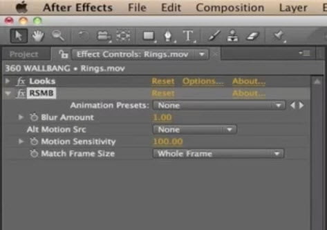 ReelSmart Motion Blur Pro (RSMB) 6 ล่าสุด ปลั๊กอิน Ae / Pr สำหรับทำ motion blur ฟรี โปรแกรม